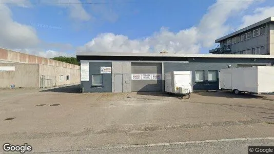 Lagerlokaler til leje i Hasselager - Foto fra Google Street View