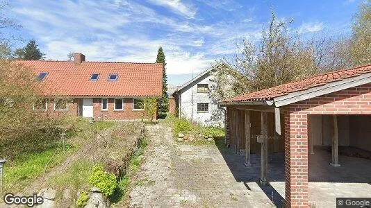 Lagerlokaler til leje i Hasselager - Foto fra Google Street View