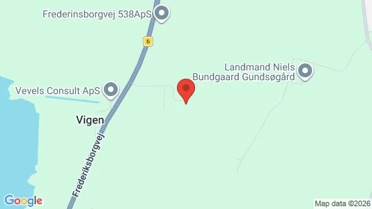 Lagerlokaler til leje i Roskilde - kort over placeringen