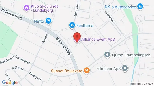 Kontorlokaler til leje i Skovlunde - kort over placeringen
