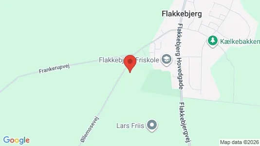 Lagerlokaler til leje i Slagelse - kort over placeringen