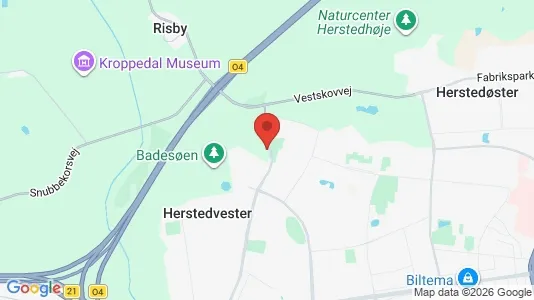 Lagerlokaler til leje i Albertslund - kort over placeringen