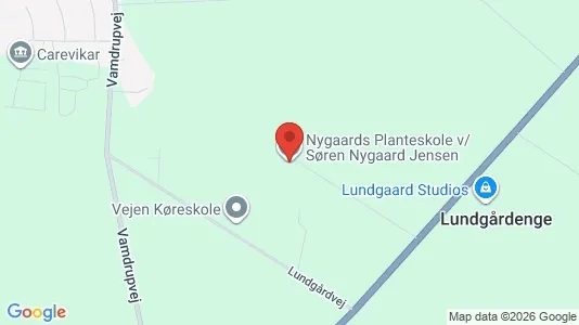 Kontorlokaler til leje i Vejen - kort over placeringen