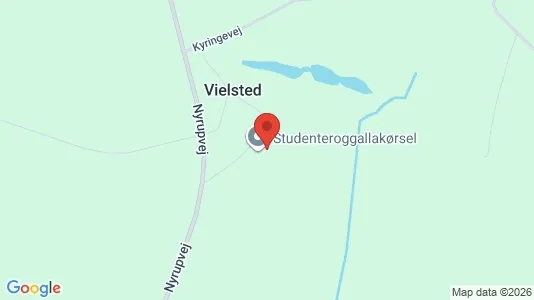 Lagerlokaler til leje i Nyrup - kort over placeringen