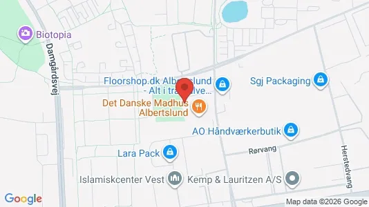 Kontorlokaler til leje i Albertslund - kort over placeringen