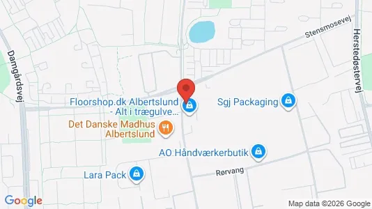 Kontorlokaler til leje i Albertslund - kort over placeringen