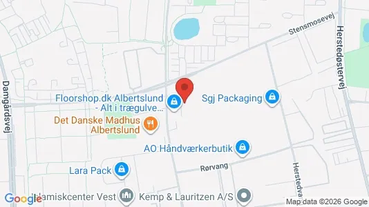 Kontorlokaler til leje i Albertslund - Foto fra Google Street View