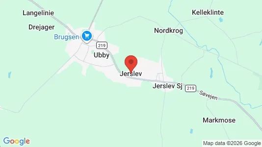 Lagerlokaler til salg i Jerslev Sjælland - Foto fra Google Street View