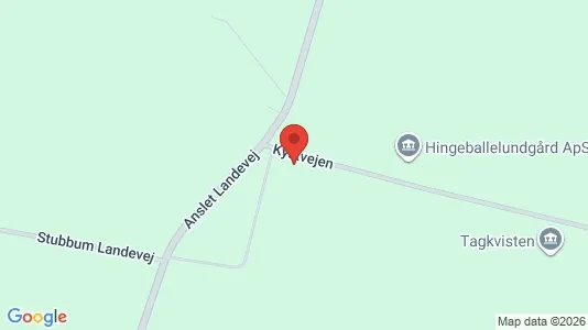 Lagerlokaler til leje i Haderslev - kort over placeringen