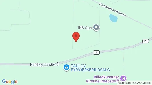 Lagerlokaler til leje i Fredericia - kort over placeringen