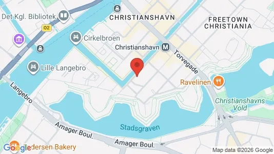 Lagerlokaler til leje i København K - kort over placeringen