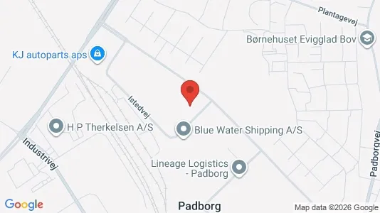 Lagerlokaler til leje i Padborg - Foto fra Google Street View