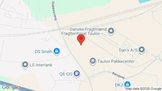 Lagerlokaler til salg i Fredericia - kort over placeringen