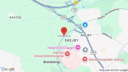 Lagerlokaler til leje i Århus N - Foto fra Google Street View