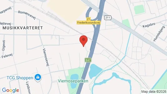 Lagerlokaler til leje i Herlev - kort over placeringen